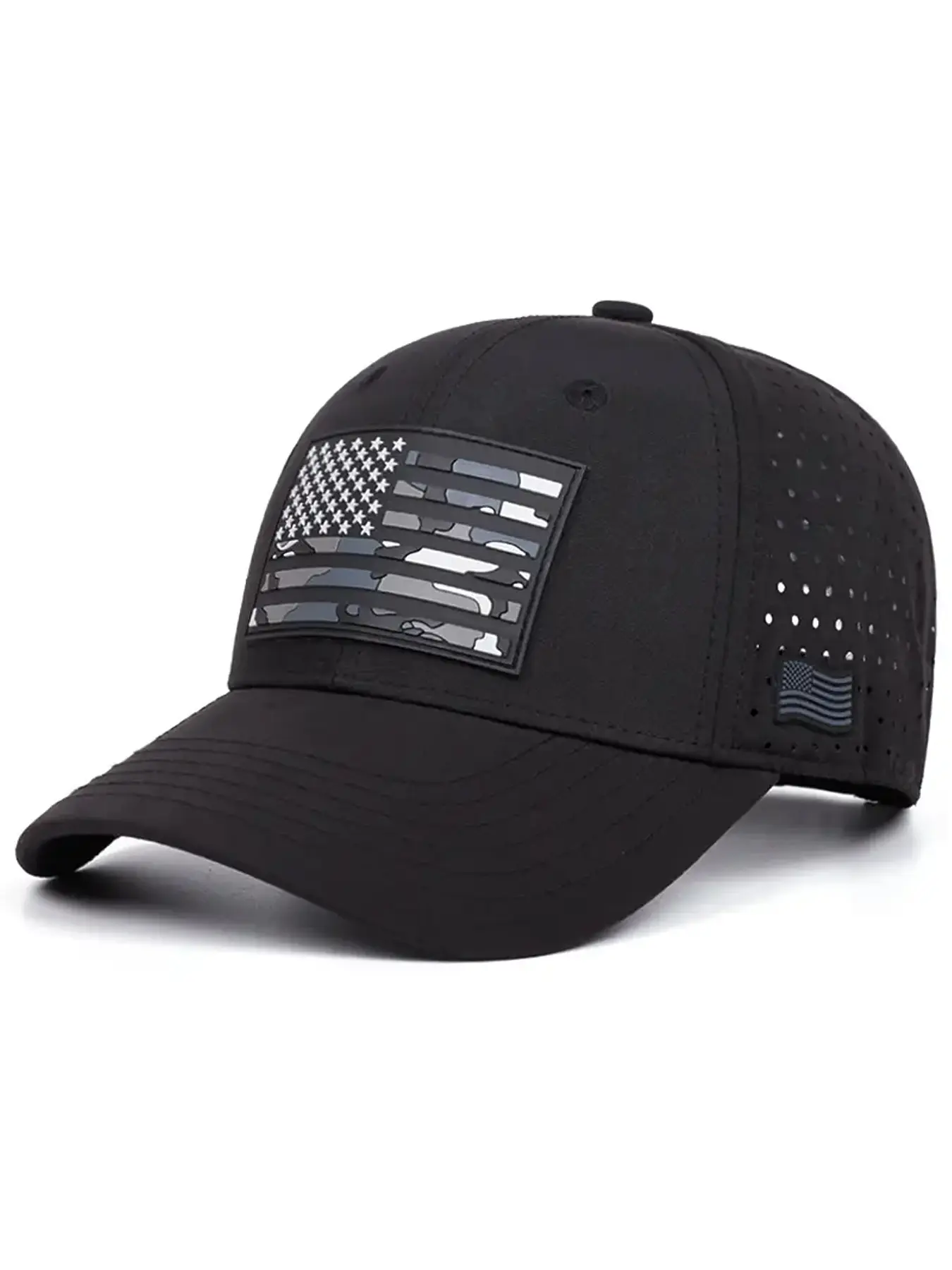 2025 Fashion Personalized Mesh Hat, Patriotic Hat, Baseball Caps, with American Flag Labeling Outdoor Cycling Mountain Climbing Sports Sunshade Hat Daily Life Leisure Commuting Wear Decorative Baseball Hat Street Fashion Cap