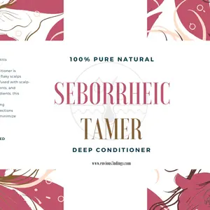 Envious 3ndings Seborrheic Tamer - 100% Pure Natural Deep Conditioner for Seborrheic Dermatitis - Soothes Strengthens Stimulates Hair Growth
