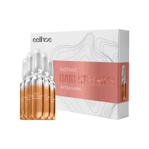 Eelhoe Instant Hair Strength Ampoules with Rosemary Grape Seed & Tea Tree Oils for Moisturizing Strengthening and Repairing Damaged Hair infused body wash niacinamide drugstore bodycare soap dish