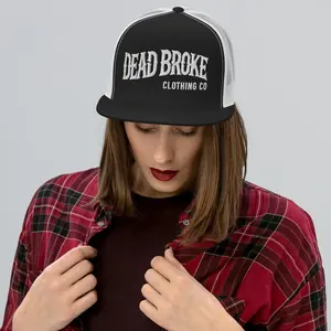 Dead Broke Clothing Co. Trucker Snapback Hat