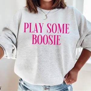 Play Some Boosie Sweatshirt, Vintage Hip Hop Music Outfits, Premium Soft Cotton, Comfortable Unisex Casual Wear, Trendy, Streetwear, Viral