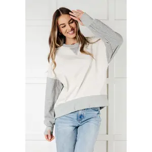 Bring it Together Color Block Pullover