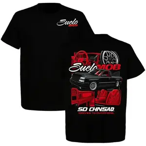 Suelo MOB SD CHNSAD Custom Truck Graphic T-Shirt, Classic Fit Crewneck, Street TruckLow Rider Streetwear Style, For Chevy Truck Fans, Truck Builders & Car Meet Crew