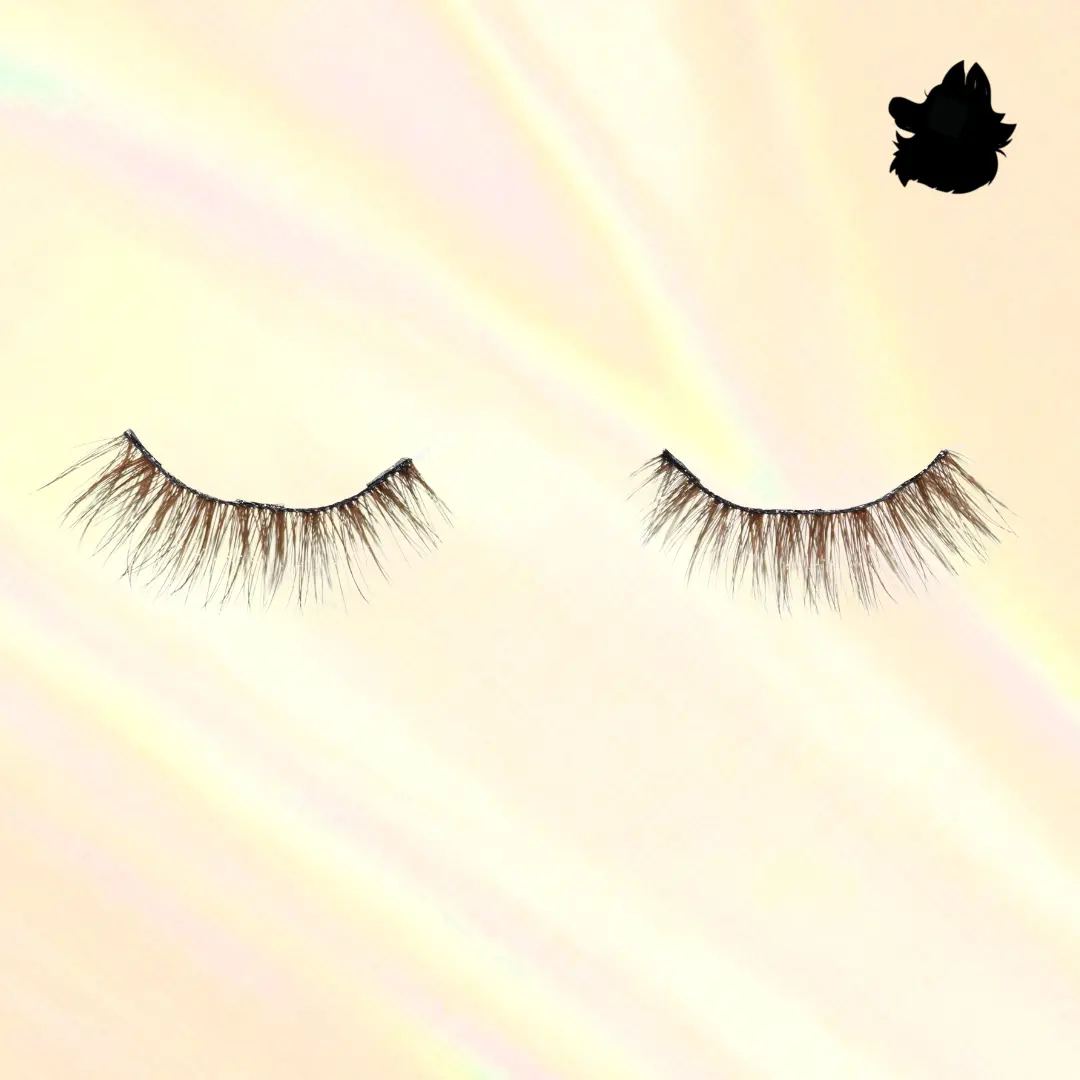 Mocha Brown Cat Eye Magnetic Lash - Brown & Cateye Design Hypoallergenic Waterproof Reusable Up to 90+ Wears with Mirror Compact Case