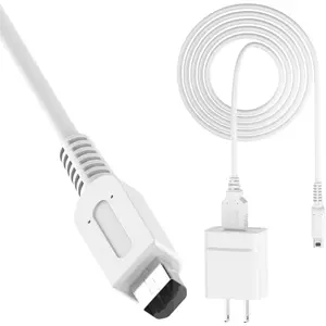USB Charger for  3DS 2DS DSi with 3.9 Ft , White,  Replacement Compatible with  3DSXL 2DSXL DSi XL