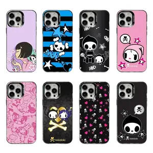 Japan T-Tokidokis Phone Case For iPhone 17 Pro Max Air,16,15,14,13,12,11,Mini,Pro,SE,MAX & Samsung Galaxy S26 S25 Ultra S24 S23 S22 S21 Plus White Matte Shockproof Cover