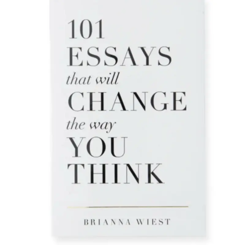 101 Essays That Will Change The Way You Think Paperback