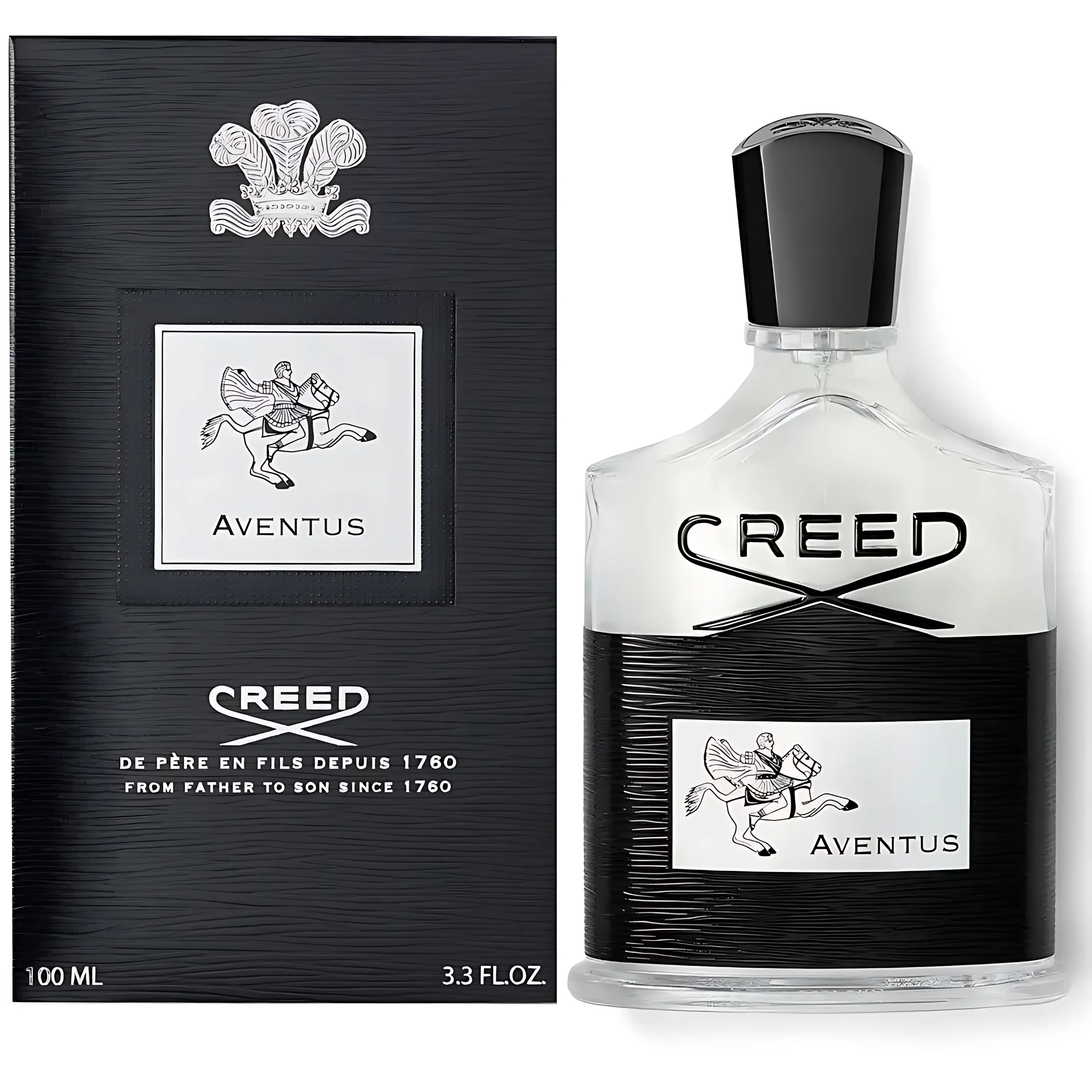 Creed Aventus For Men's 3.3 Ounce, Citrus Fresh Fruity Dry Woods