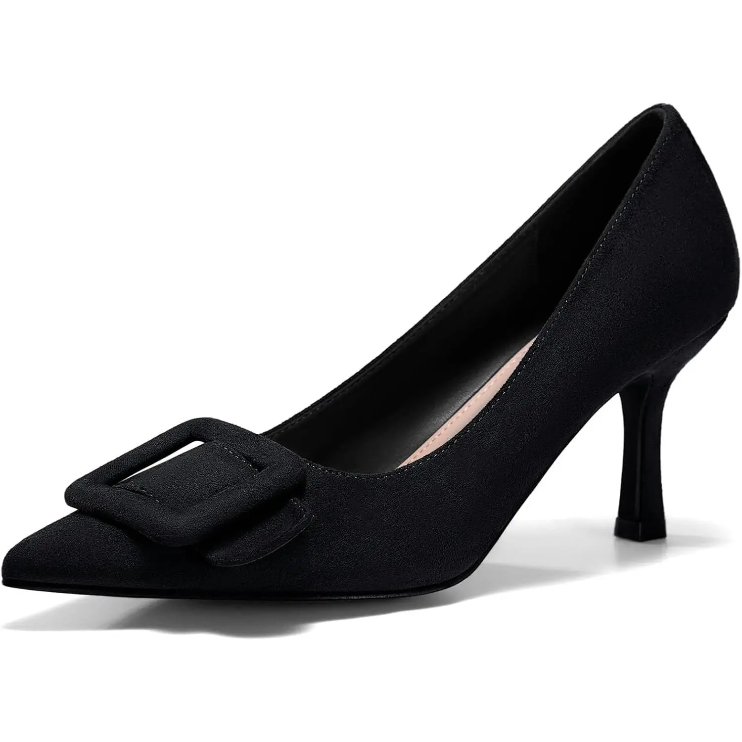 Coutgo Heels for Women, Elegant Pointed Toe Stiletto Pumps, Slip On Shoes for Party & Wedding, Heeled, Comfortable Heels, Stiletto Heel