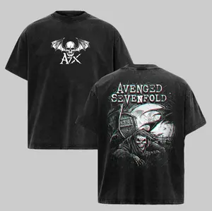 Vintage Avenged Sevenfold Clothes T Shirt & Hoodie Mens Black Classic Rock Metal Tee Merch, metal band shirt, rock tour t-shirt, alternative band merch, trending t-shirt, 90s graphic tee, vintage graphic tee, grunge aesthetic shirt, classic rock merch