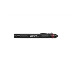 COAST G20 Inspection Beam LED Penlight with Adjustable Pocket Clip and Consistent Edge-To-Edge Brightness, Black