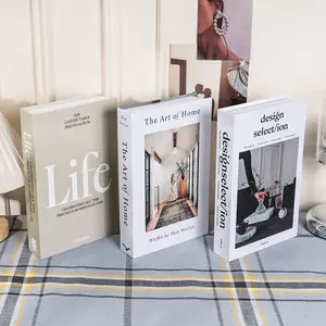 3pcs Foldable Fake Book Decorations, Designer Inspired Hardboard, Ideal for Living Room, Desk, Wall Decoration, Various Scenes, Modern Home Decoration, Office Home Decor, Home Decor Products