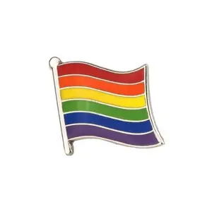 Rainbow Pride Flag Enamel Pin