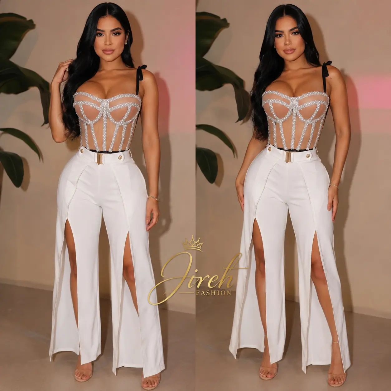 Sophia Split Pants