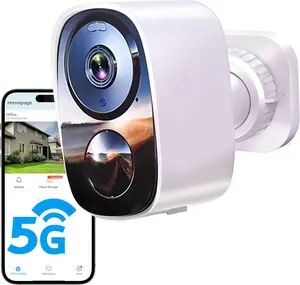 2026 Upgraded Wireless Outdoor 2K Security Camera, Free Cloud Storage, Waterproof, 2-Way Talk, AI Motion Detection, Spotlight, Siren Alarm for Home Security