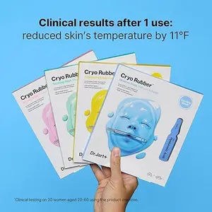 Cryo Rubber Face Mask with Hyaluronic Acid