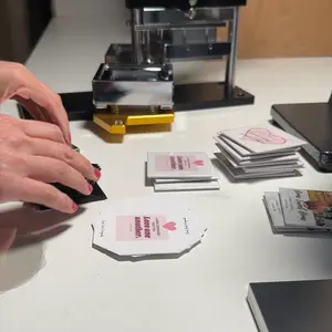 Set of 9- 2.5" x 2.5" Custom Magnets