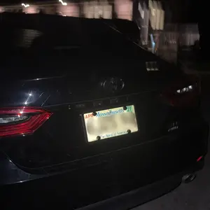 Car License Plate Frame Set with Screws, Nuts, Washers and Screwdriver, 42-Piece Vehicle License Plate Holder, Universal Car Exterior Accessory, Car Accessories