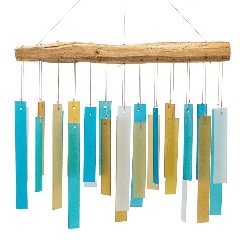 Caribbean Beach Glass Chime