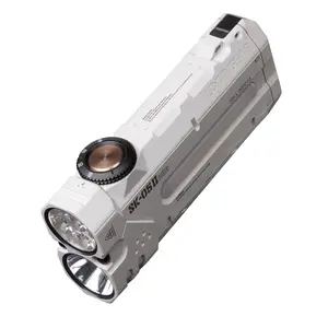 LOOPGEAR SK05 PRO 2 5000LM Flashlight with Spot/Flood/RGB, High-CRI Side Light, Rechargeable Batteries, 22W Power Bank, Magnetic Base, IP68 – EDC Camping Emergency
