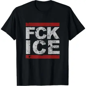 Fck Ice Distressed T-Shirt |   Unisex Cotton T-Shirt |   Unique Gift Tee