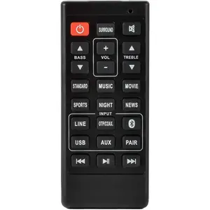 Replace Remote Compatible with Sanyo FWSB415E A FWSB405FS FWSB405F NC302UH NC300UH FWSB426F Soundbar Remote Control, Home Audio Sound Bar System Replace Remote Control