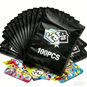 100 Pack 4"x5" Decorative Organizers – 10 Unique Designs, Perfect for Parties, Banquets, Christmas, Mother's Day, Halloween, and Father's Day – Assorted Patterns Bundle Ideal for Home, Travel, and Craft Storage High-Gloss Resealable Zipper Bags