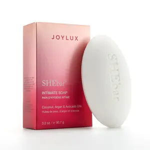 JOYLUX SHEbar Intimate Soap Infused with Coconut, Argan & Avocado Oils for Smooth Nourishing Cleansing 90.7g
