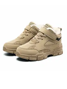 Boys' Winter Shoes, Unisex Boots, Casual Boots, Warm Fleece Outdoor Winter Boots, Anti-Slip Soft Short Boots for Cold Winter