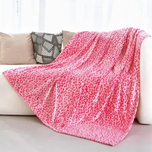 Leopard & Zebra Print Flannel Fleece Sofa Blanket,  Modern Style Throw Blanket,Warm Couch Blanket for Bed Sofa, Bedroom Accessories, Bedroom Decor, Christmas Gifts Christmas Decorations