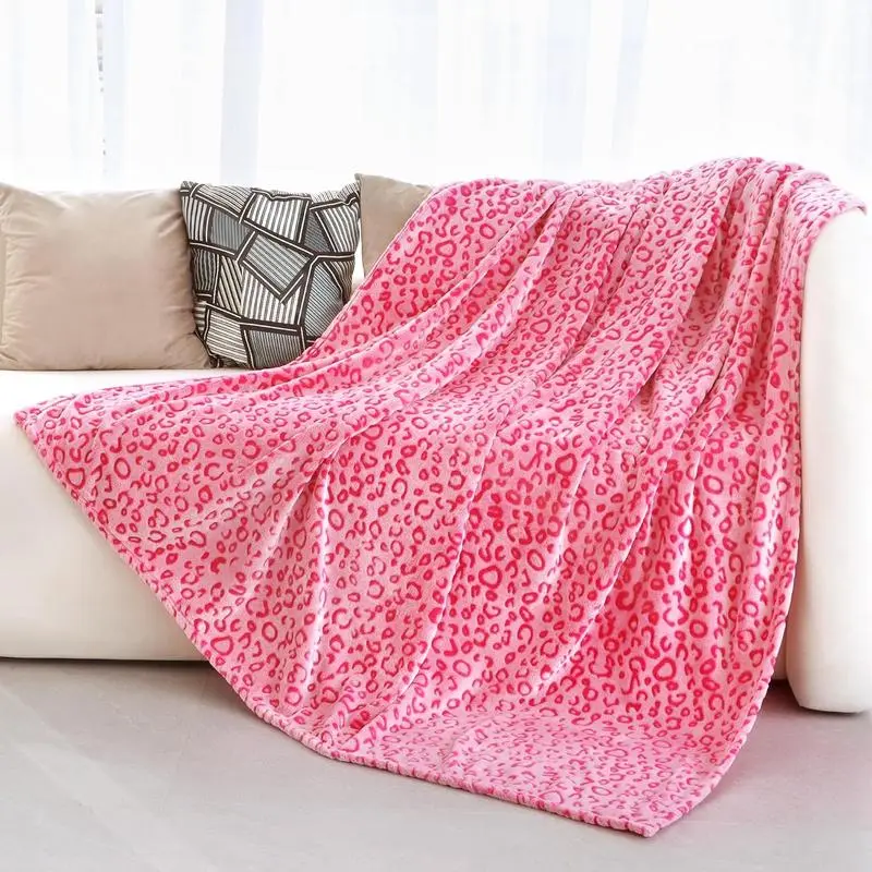 Leopard & Zebra Print Flannel Fleece SofaBlanket, 1/2 Counts Modern Style Throw Blanket,Warm Couch Blanket for Bed Sofa, BedroomAccessories, Bedroom Decor, Christmas GiftsChristmas Decorations