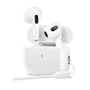 2026 A6 Pro TWS Bluetooth 5.3 Earbuds Half In-Ear Wireless Earphones with Noise Reduction