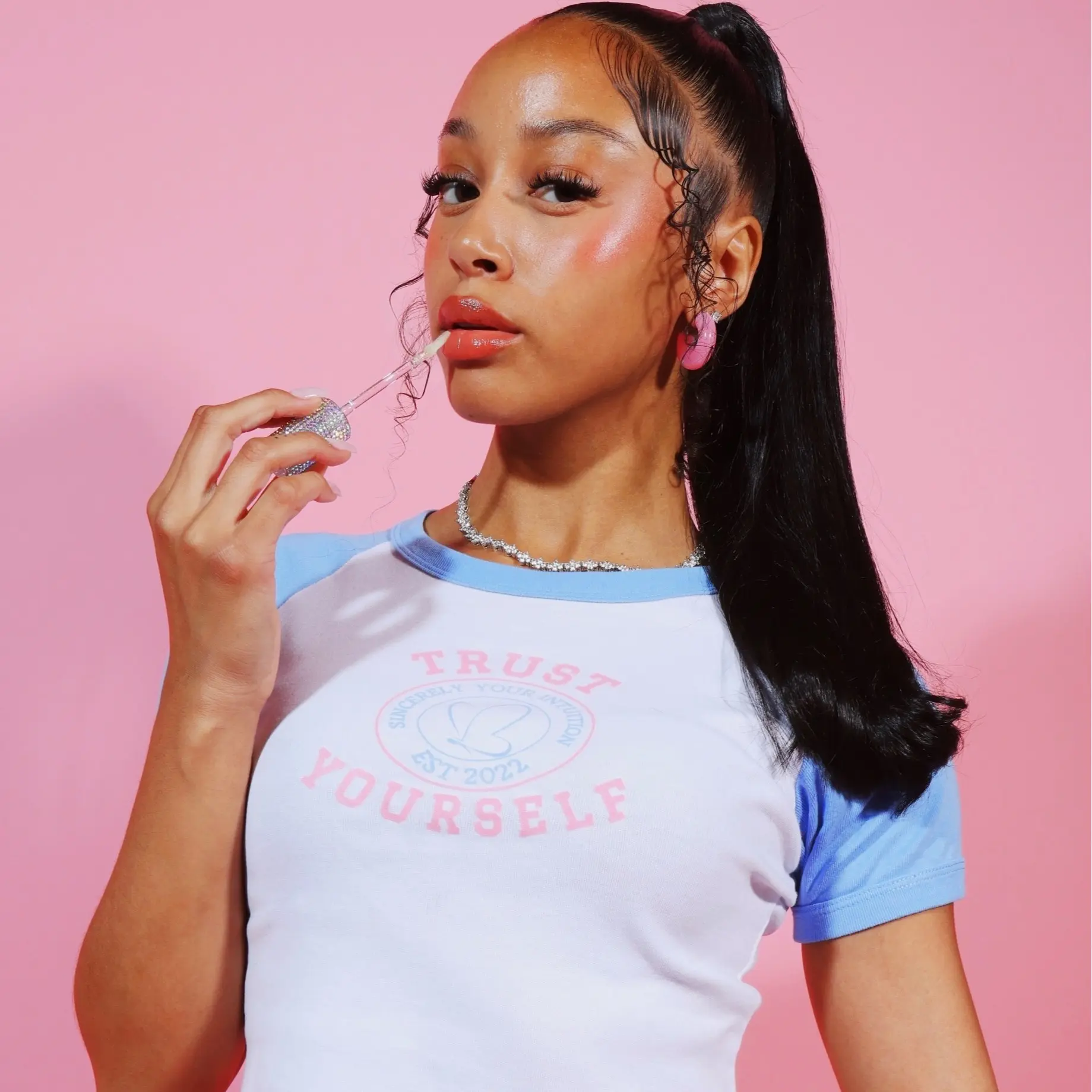 Blue Tee