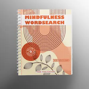 Mindfulness Spiral-Bound Wordsearch Book with Word Search Activities for Balance, Relaxation, Mental Clarity