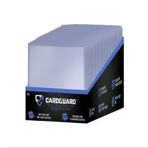 Cardguard Top Load + Sleeves Combo Pack - Includes 100 Top Load Sleeves & 100 Standard Sleeves for Collectible Card Storage