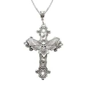 Cross Pendant Necklace Choker Gothic Necklaces