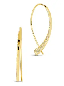 Carlotta CZ Threader Earrings