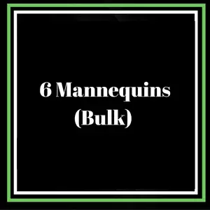 6 MANNEQUIN BULK (send in)