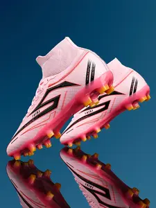 New Football Shoes Ag Fg Long Studs Professional Competition Training Indoor Outdoor Lawn Soccer Boots Adult Breathable Lightweight Classic