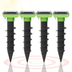 Solar Powered Mouse Repeller, Bee Buzz Snake Deterrent, Ip66 Waterproof Outdoor Animal Repellent, Farm Orchard Garden Use, Electronic Pest Repellent