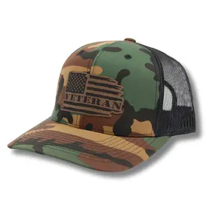 Veteran American Flag Snapback Hat