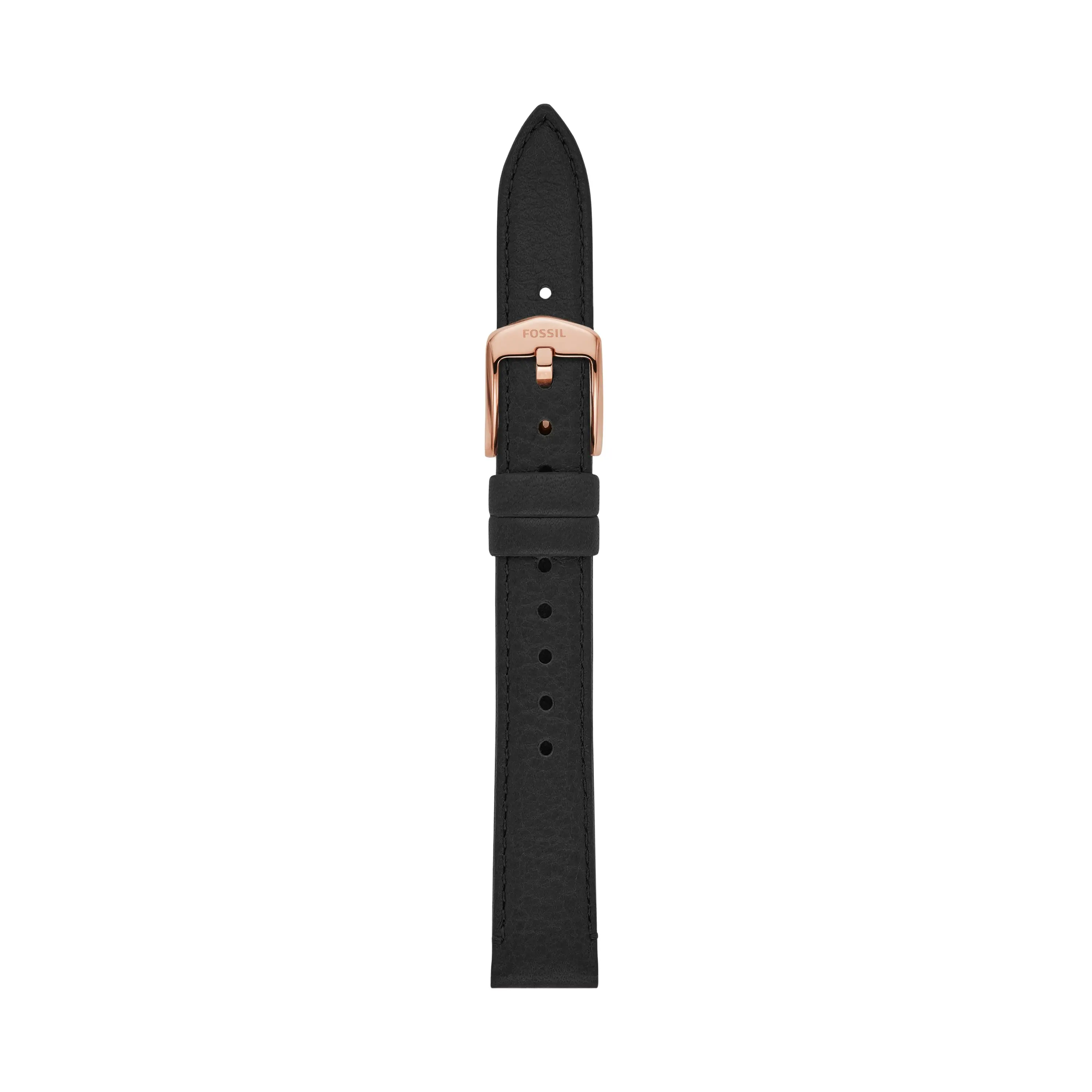 Fossil Women's 14mm Black LiteHide™ Leather Watch Band