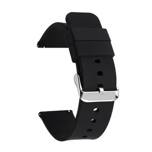 Smart Watch Band (Band Only), 18mm/20mm/22mm Adjustable Replacement Watch Band, Durable Breathable Silicone Replacement Watch Band for Huawei Watch/GT Apple iWatch