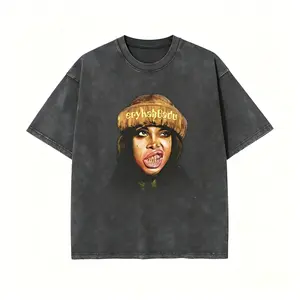 Erykah 90s Music Rock, Gifts for Fans, Graphic tour Shirt, Erykah Badu concert Shirt Classic Cotton Unisex Tshirt Fabric Menswear