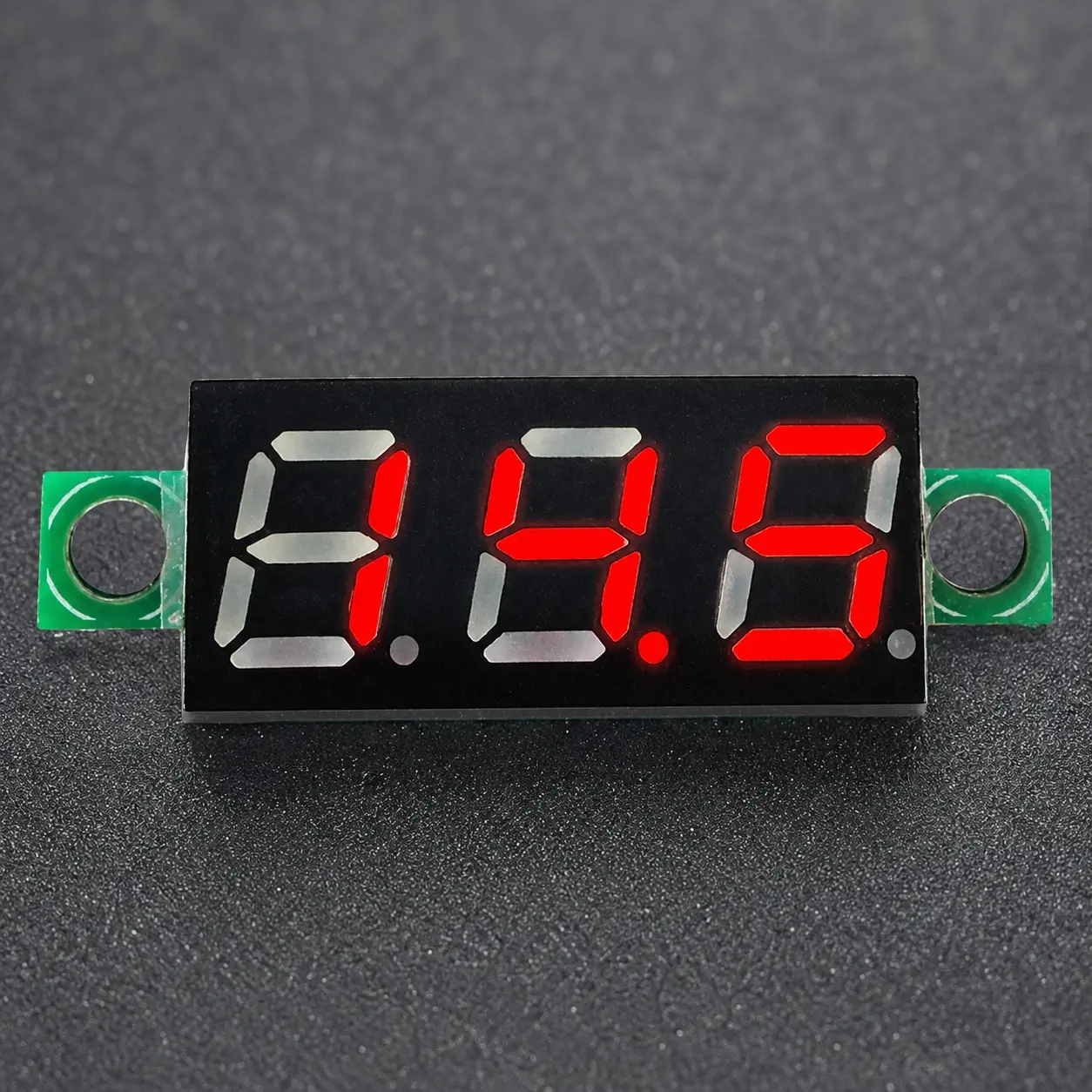 Portable Digital Voltmeter DC Tester 2.5-30V, Bright LED Display, Accurate Handheld Meter for Automotive Battery Testing, DIY Projects, Electrical Repair & Troubleshooting - Essential Tool for Home Garage