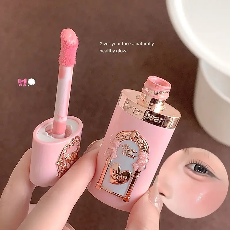 Liquid Blush Filter Makeup, Beauty Cosmetics, Natural Radiant Flawless Glow, Lightweight Smooth Formula Easy Apply, Suitable for All Skin Types, 6 Colors Available