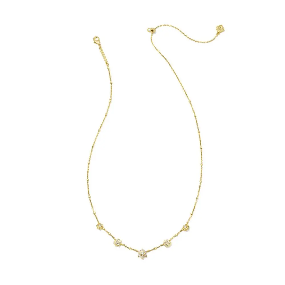 Kendra Scott Alyssa Strand Necklace - White Opalite Crystal/Gold Kendra Scott Alyssa Strand Necklace - White Opalite Crystal/Gold