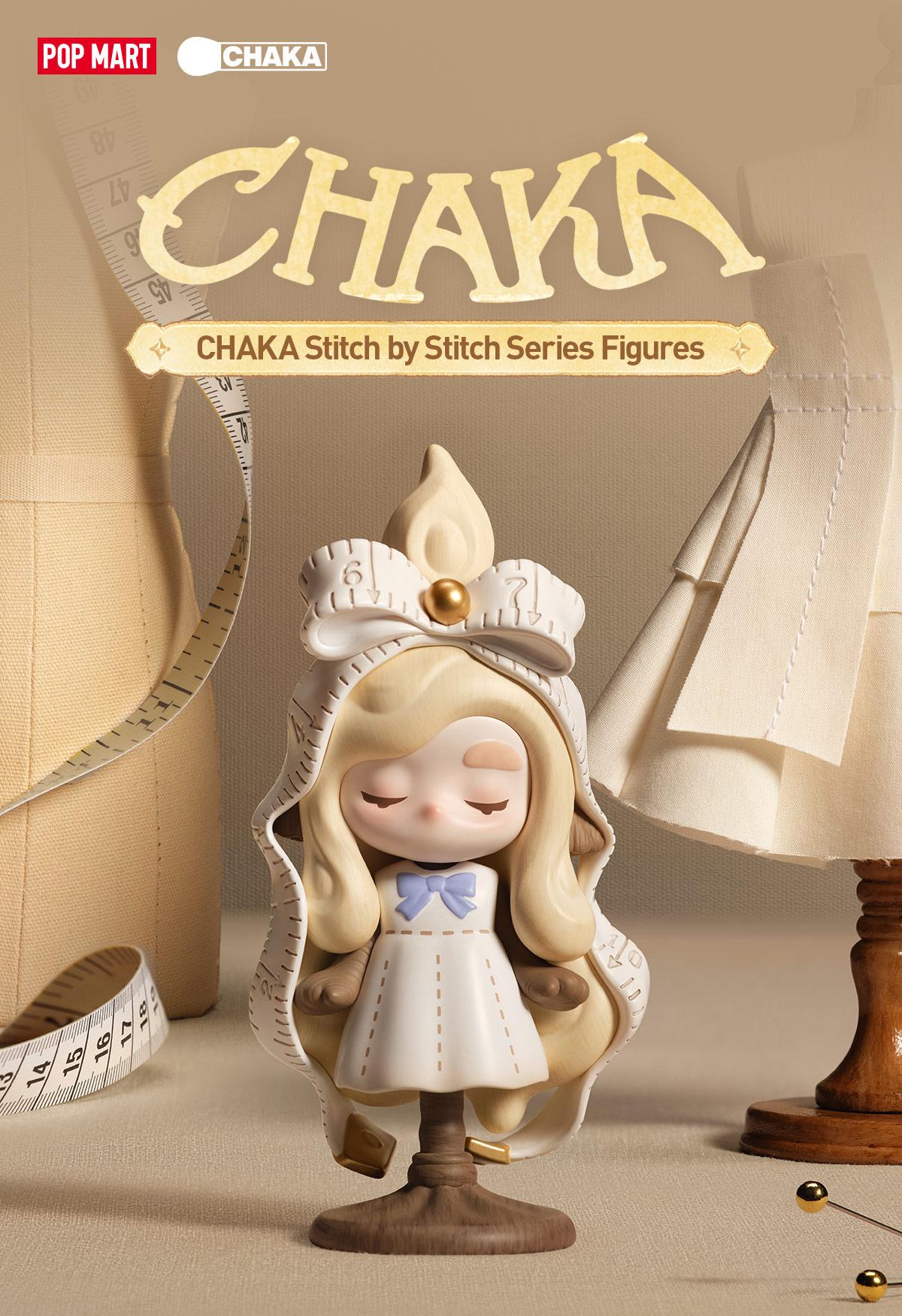 [POP NOW] POP MART CHAKA Stitch by Stitch Series Figures Blind Box