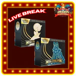 Pokemon TCG [ENG] Mega Evolutions ETB - 1 Elite Trainer Box LIVE RIP ONLY