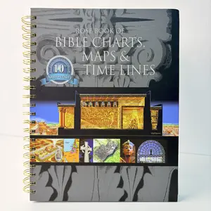 Bible Charts, Maps & Time Lines Vol.1 10th Anniversary Edition Compendium - Christian Office Stationery Bible Study Journal with Lists, Illustrations, Study Guide